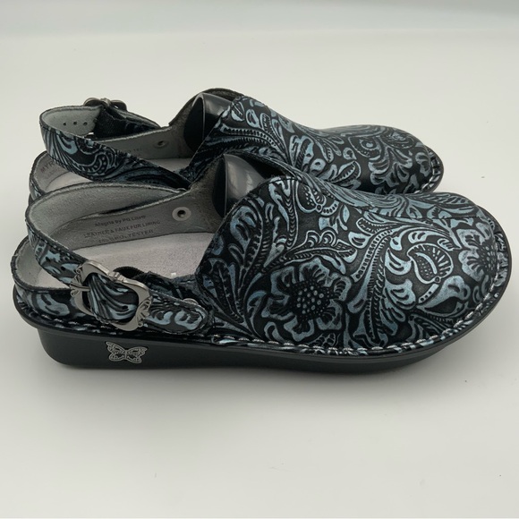 Alegria Leather Adjustable Backstrap Clog-Myrtle. Women’s Size 36. - Picture 3 of 9